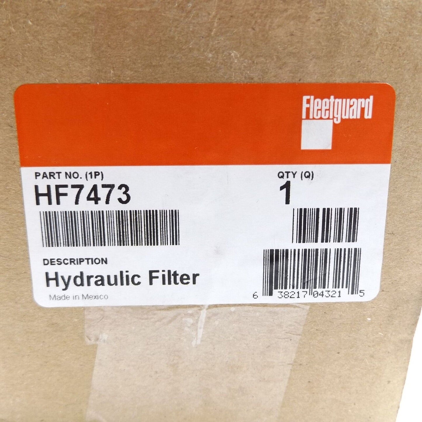FLEETGUARD HF7473 HYDRAULIC FILTER ELEMENT