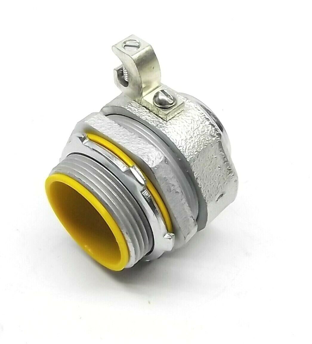 EATON CROUSE-HINDS LTB150G GROUNDING CONNECTOR W/INSULATED THROAT 1-1/2"